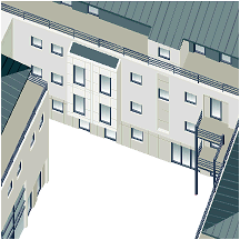 Geb&auml;udeansicht Neubau